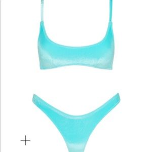 Triangl Maci Blue Crush Bikini